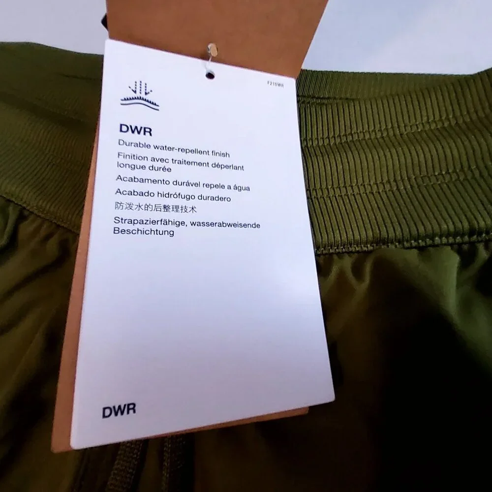 The North Face Womens Aphrodite Short Forest Olive S/Reg Durable DWR Treated - Picture 8 of 15